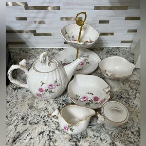 Set of coffee and tea